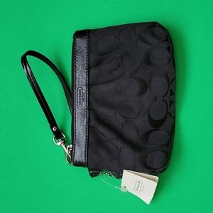 Coach Signature Wristlet